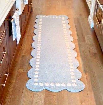Birch Lane Lola Hand Tufted Wool Solid Blue Area Rug Laurie