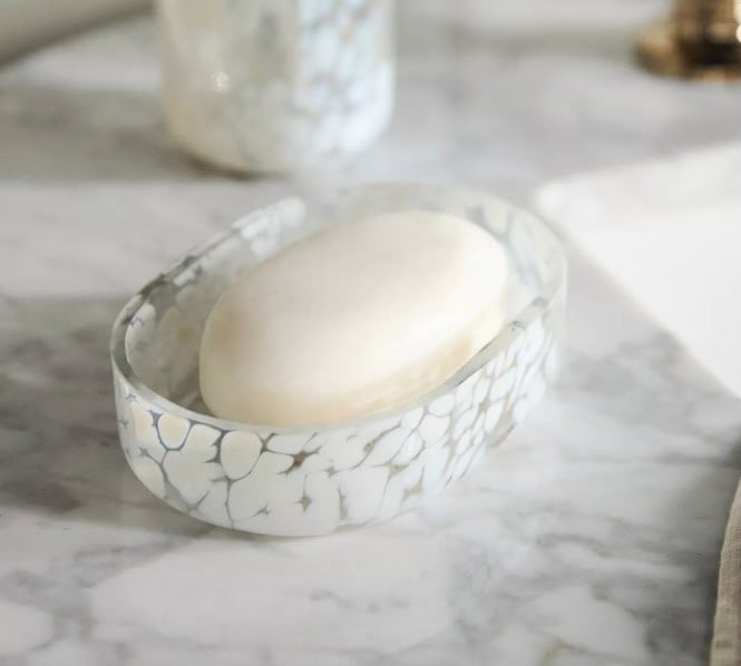 Bryn Glass Soap Dish Anthropologie