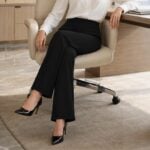 COPYLEAF Women’s Bootcut Work Dress Pants