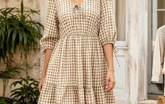 ECOWISH Mini Dress