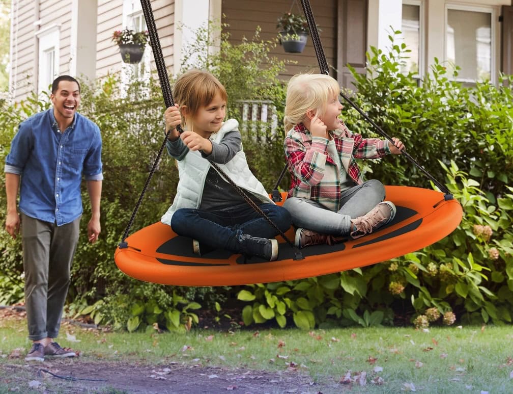 Everyfun 43 Inch Saucer Tree Swing