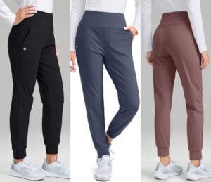 G Gradual Women's Fleece Lined Joggers