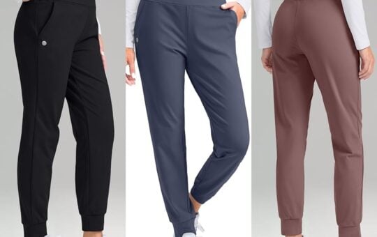 G Gradual Women's Fleece Lined Joggers