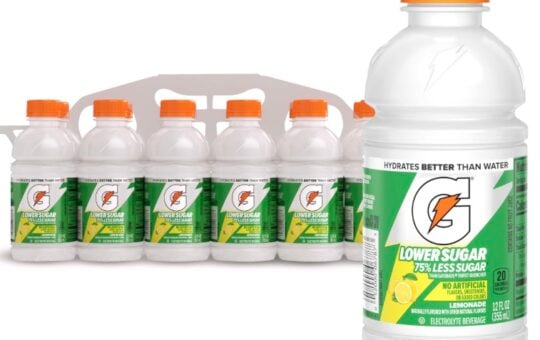 Gatorade Lower Sugar Sports Drink, Lemonade