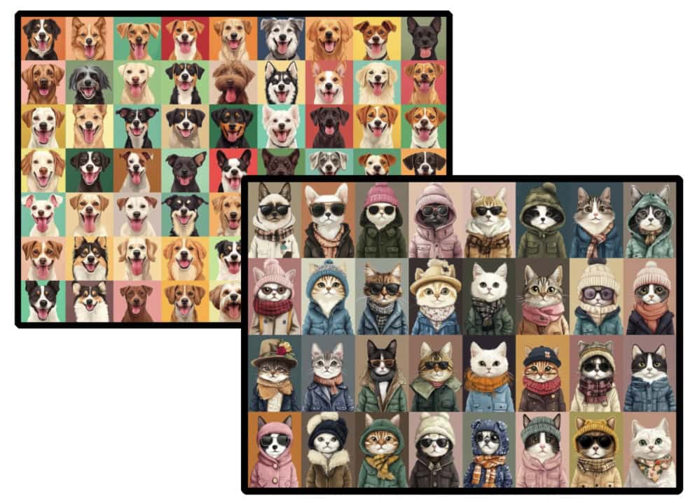 Hiwhy 1000 Pieces Jigsaw Puzzles