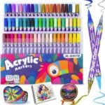 JR.WHITE Acrylic Paint Markers