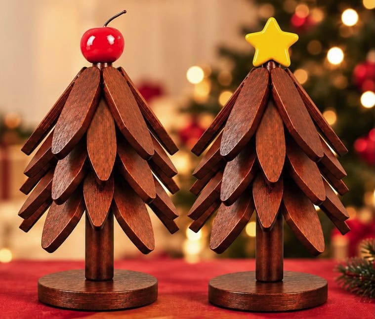 KOWINDA Christmas Tree Trivet Coasters