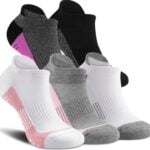OGW Athletic Ankle Socks Womens Cushioned Arch Support Socks 5 Pairs