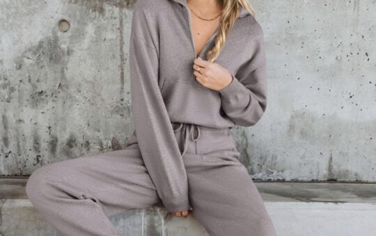 PRETTYGARDEN Women's 2 Piece Sweatsuits Set