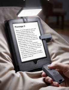 Page Turner with Light