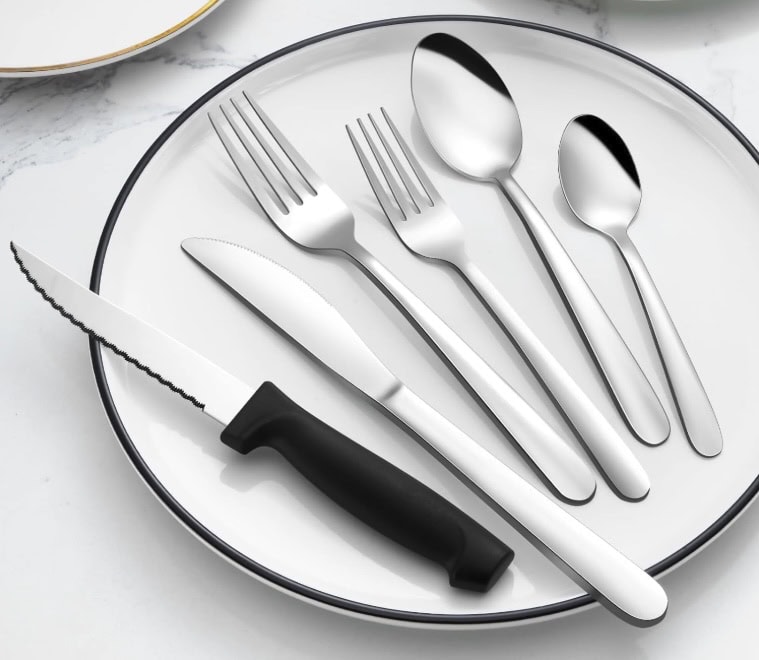 Pleafind 48 Piece Stainless Steel Silverware Set Pleafind 48 Piece Stainless Steel Silverware Set