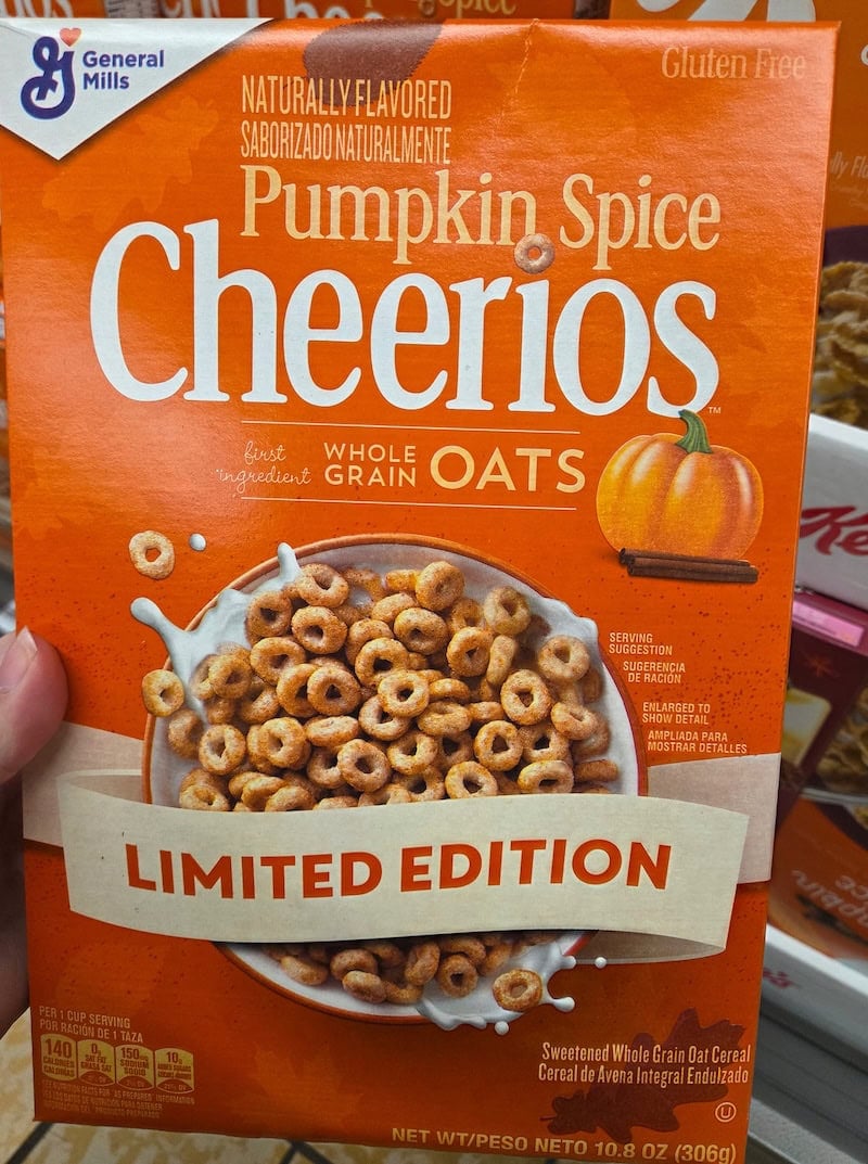 Pumpkin Spice Cheerios 2