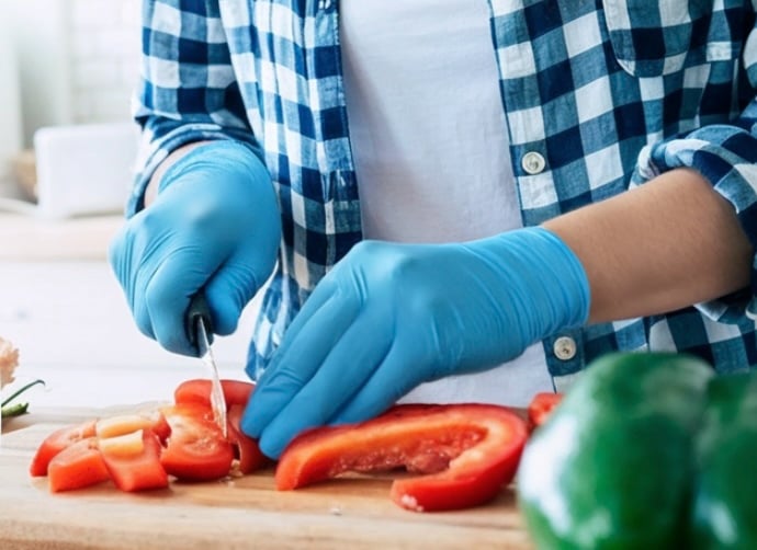 SWIFTLITE Food Safe Disposable Gloves Chopping
