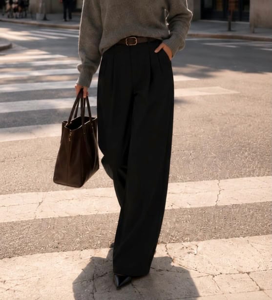 Sampeel Business Wide Leg Work Dress Pants Sampeel Business Wide Leg Work Dress Pants