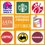 September birthday freebies