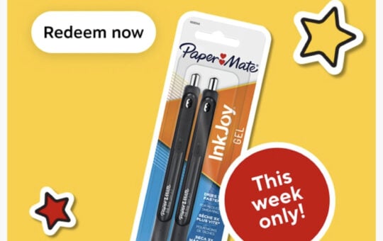 Staples Ink Joy Freebie