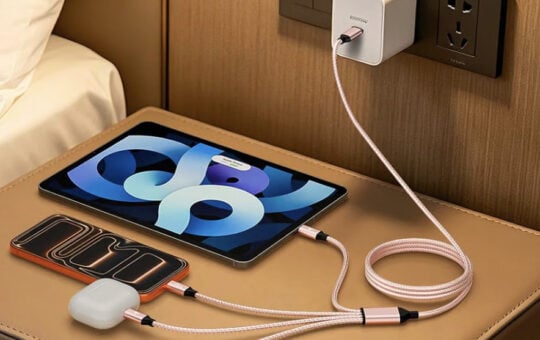 USBC to USBC Cable, 4 in 1 USB C Multi Charging Cable for Multiple Devices