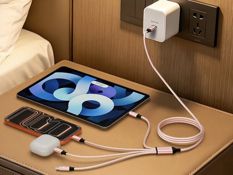 USBC to USBC Cable, 4 in 1 USB C Multi Charging Cable for Multiple Devices USBC to USBC Cable, 4 in 1 USB C Multi Charging Cable for Multiple Devices