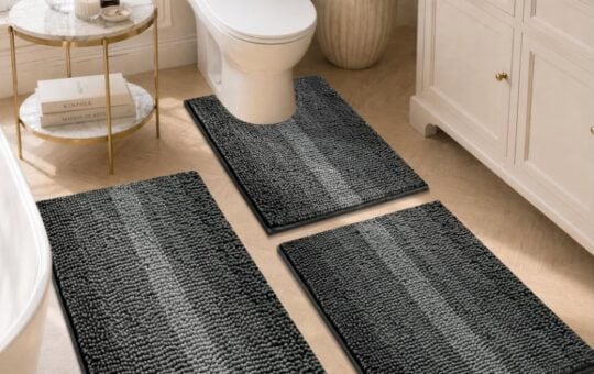 Yamaziot Bathroom Rugs Mat Set