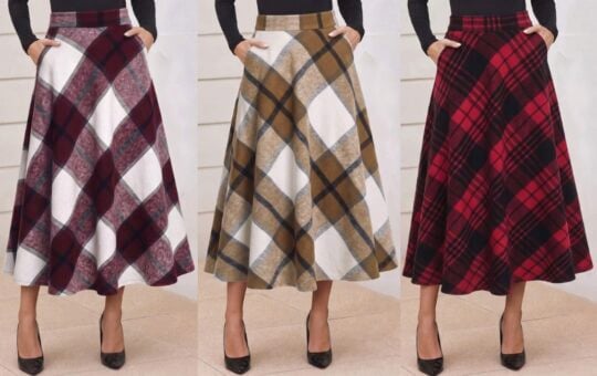 Zeagoo Plaid Skirts