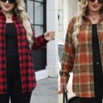 Zeagoo Womens Plus Size Flannel Shirts