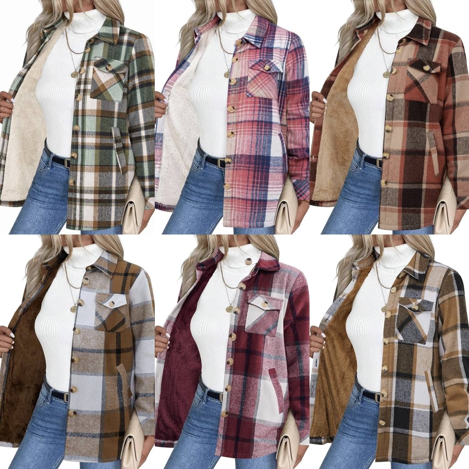 Zeagoo flannel jacket