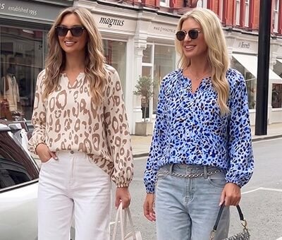 Zenlonr Womens Dressy Casual Blouses V Neck Shirts