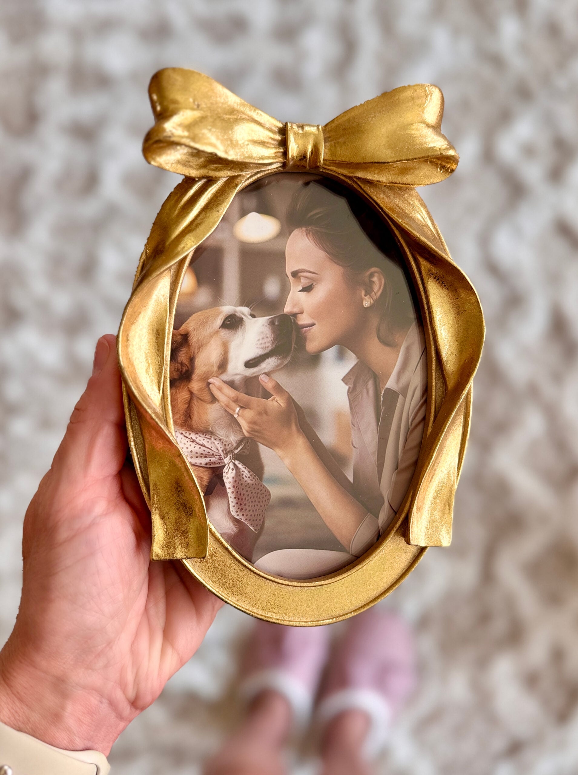 amazon gold bow frame
