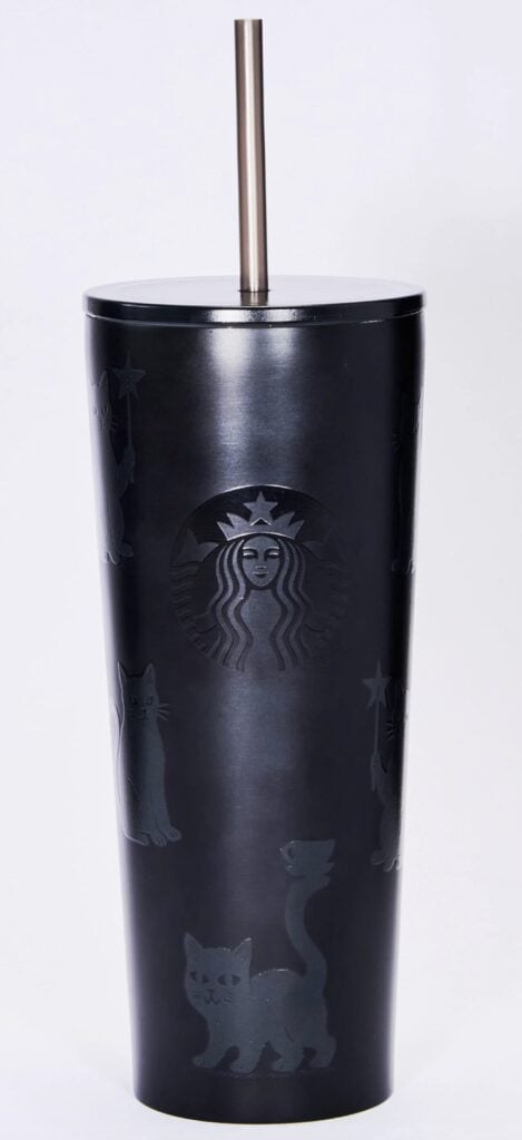 black cat glow in the dark cold cup black cat glow in the dark cold cup