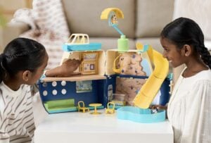 bluey cruise ship with slide