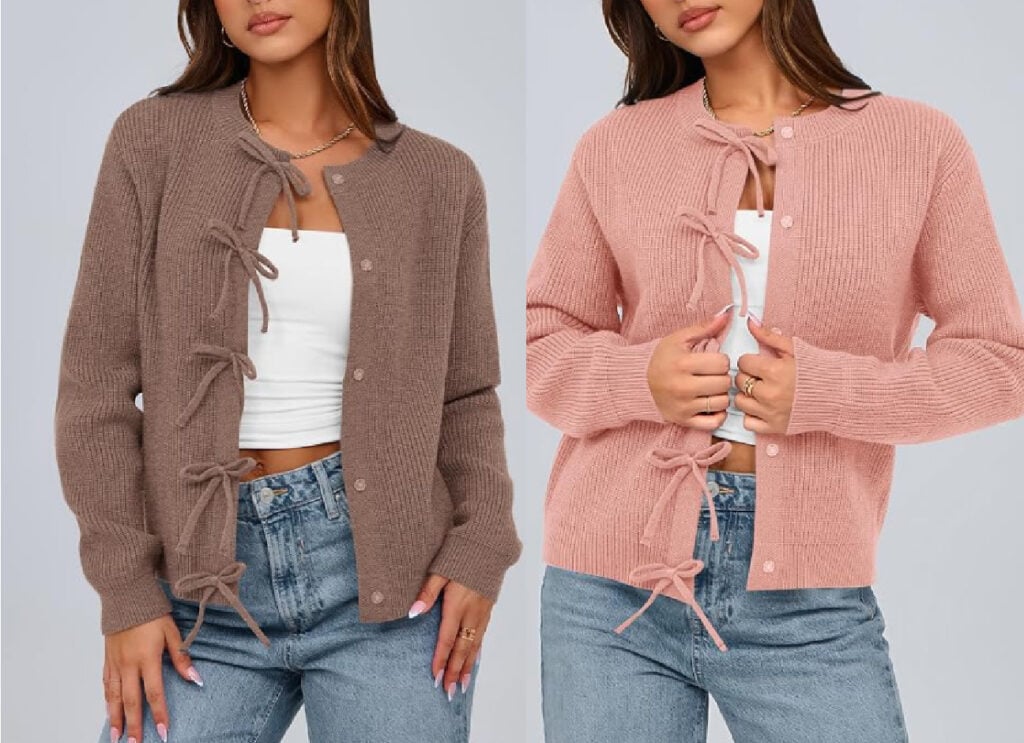btfbm bow cardigan btfbm bow cardigan