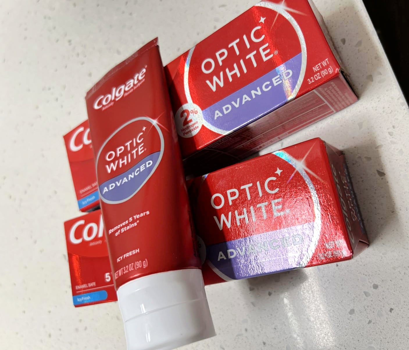 colgate optic white