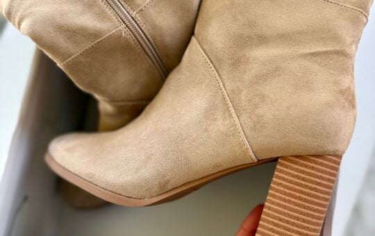 dream pairs knee high heel boots