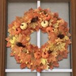 fall wreath for front door wironlst brand