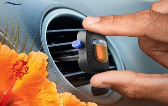 febreze auto air freshener tropical