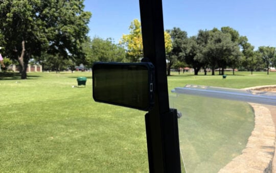 golf cart phone holder