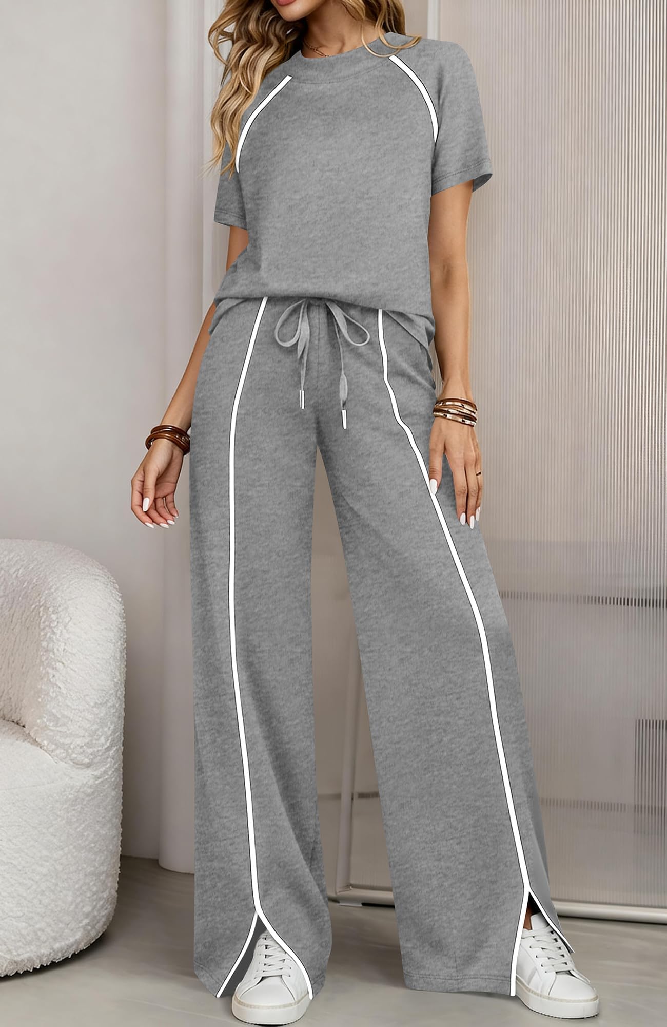 gray tracksuit gray tracksuit