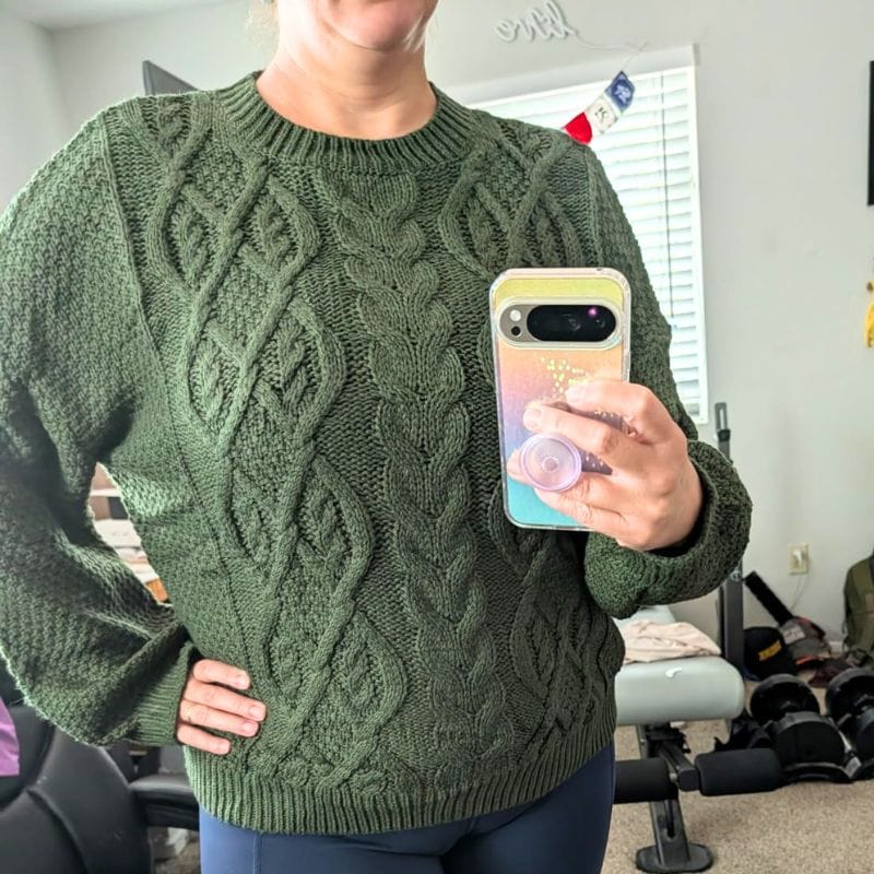green cable knit sweater green cable knit sweater