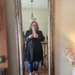 lindsay calvin klein coat
