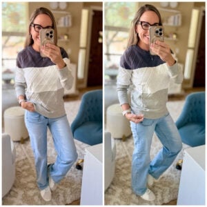 mary cable sweater