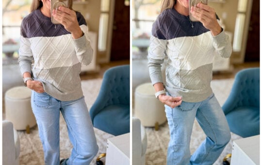 mary cable sweater