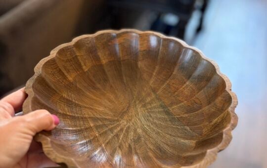 michaels wood bowl
