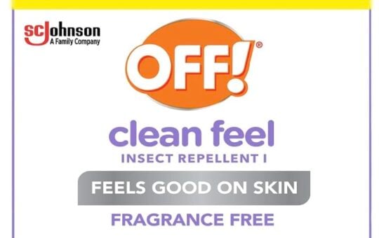 off! clean feel bug spray value pack