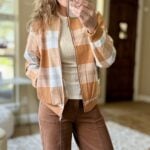 orange bomber jacket