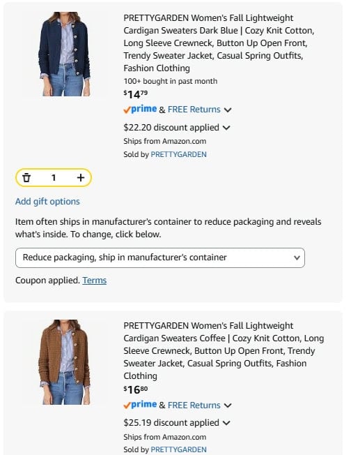 prettygarden sweaters