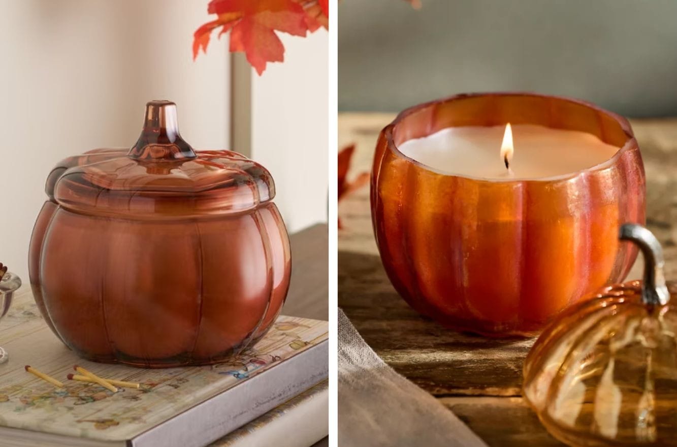 pumpkin candle dupe