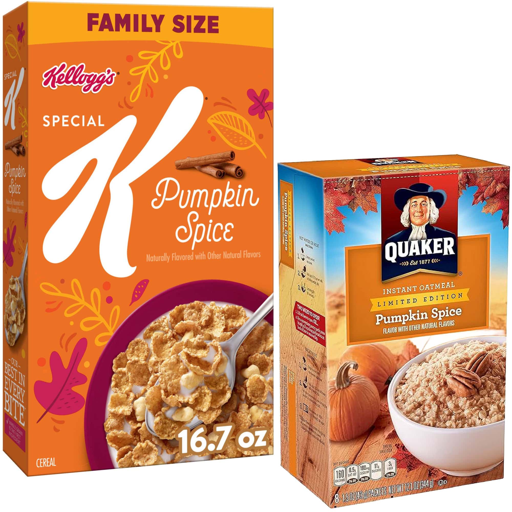 Pumpkin spice cereal