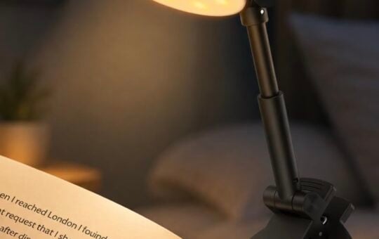 rechargeable clip on book light eastpin