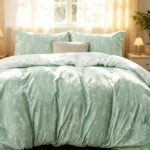 sage green bedding