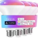 smart light bulbs orein 4 pack